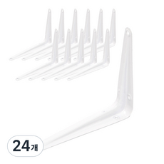 層架國度 懸臂層架托架, 白色, 24個