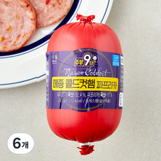 주부9단 메종 콜드컷햄 파프리카, 370g, 6개