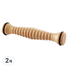 Elio House 足部按摩指壓滾輪, 2個, 木質