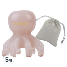 Yumemoa 章魚便攜式刮痧板, 小型, 5個