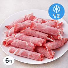 동원 스페인산 5초구이 대패목살 (냉동), 400g, 6개