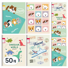 YOUNG ART 聽寫筆記本 男童用, 50個, 隨機出貨