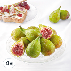 산지직송 제이드가든 GAP 인증 고당도 청무화과, 500g, 4팩