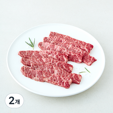 미국산 와규 꽃갈비살 구이용 (냉장), 2개, 200g