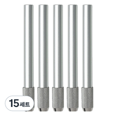 미소로운 연필 홀더 세트 B타입, 15세트, 펄실버