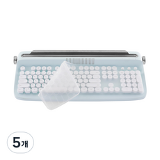 엑토 레트로 풀배열 키보드 전용 키스킨 KSK-03, 화이트, 5개