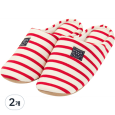 니토리 위크엔드 거실화, 레드, 2개