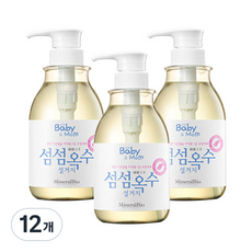 미바 섬섬옥수 설거지 주방세제, 500ml, 12개
