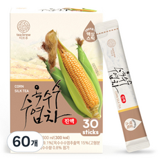 티브루 옥수수수염차 진액 액상스틱, 10ml, 60개