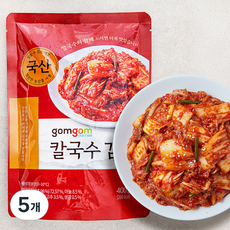 곰곰 칼국수 김치, 400g, 5개