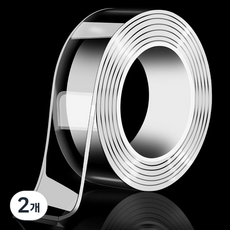 알로데 마킹 방수 초강력 양면 테이프 TYPE04 두께 2mm x 폭 2cm x 길이 5m, 2개