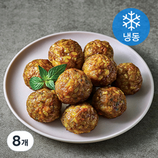 하림펫푸드 더리얼 레시피 비프볼 강아지간식 (냉동), 소 우둔, 100g, 8개