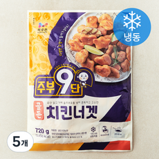 주부9단 목우촌 골든치킨너겟 (냉동), 720g, 5개