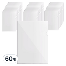 comet A4 L型資料夾, 透明, 60個