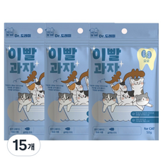 닥터도레미 고양이 이빨과자, 요로, 50g, 15개