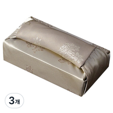 TONG SHOP 雙面緞單層包袱巾 70cm No 1009, 單一顏色, 3個