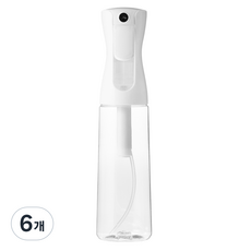 코멧 안개분사 분무기 300ml, 화이트, 6개