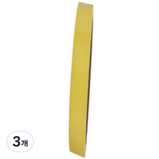 디트리 야광 반사 테이프, 옐로우, 3개