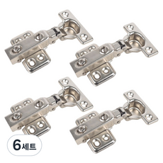 浴室櫃緩衝鉸鏈 4件組, 6套