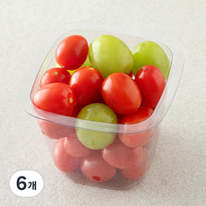 농협과일친구들 컵과일 방울토마토 포도, 150g, 6개, 1개입