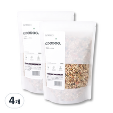 프롬벳 반려동물 오도독 건강식 기능성 사료, 닭, 500g, 4개