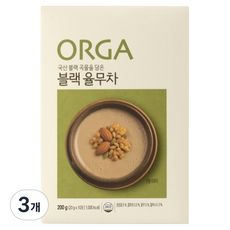 올가홀푸드 블랙 율무차, 20g, 3개, 10개입