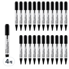 monAmi 生墨白板筆 221 12支, 黑色, 48個