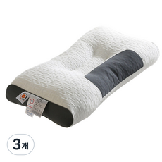 예홈 3zone 경추 숙면 베개, 혼합색상, 3개