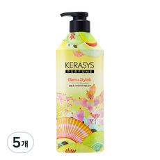 케라시스 퍼퓸 샴푸 글램 스타일리쉬, 5개, 980ml
