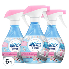 febreze 風倍清 衣物織品除臭劑 淡雅花香 正裝, 360ml, 6個