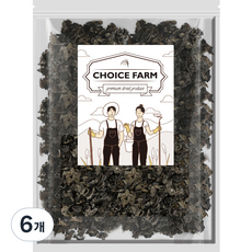 초이스팜 건목이버섯, 150g, 6개