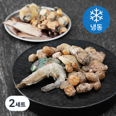 바다자리 국산 바다자리 해물모둠 4팩 세트 (냉동), 540g, 2세트