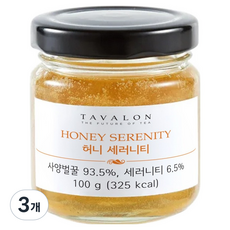 타바론 허니 세러니티, 3개, 100ml