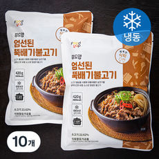 푸드얍 엄선된 뚝배기 불고기 (냉동), 420g, 10개