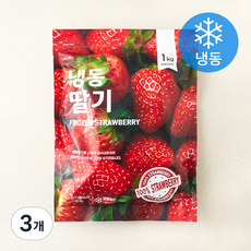 중국산 딸기 (냉동), 3개, 1kg
