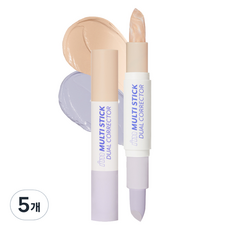 아임미미 아임 멀티 스틱 듀얼 코렉터 7.6g, 003페일라벤더, 5개