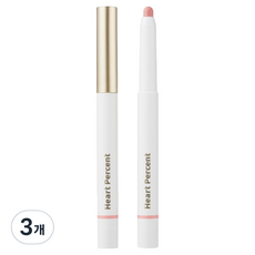 하트퍼센트 도트 온 무드 립펜슬 0.8g, 21로지립스, 3개