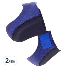 뒤꿈치쿠션 보호패드 2p 세트 블루 S(225~245), 2세트