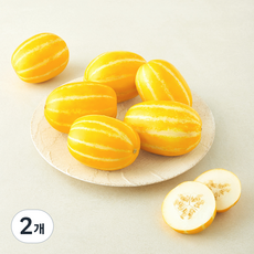 곰곰 성주 당도선별 실속 참외, 2개, 2kg(6~8입)