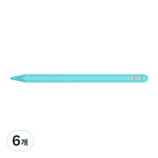 랩씨 애플펜슬 2세대 캡슐 실리콘 케이스 타입1 LABC-392-AP2, 민트그린, 6개