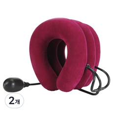 口袋大師 頸部伸展器 紅色, 2個