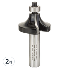 보쉬 루터 트리머 비트 라운드오버 36.7 x 19 x 70 x 12 x 12 mm 2608628471, 2개