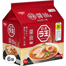 NISSIN 日清 拉王醬油拉麵 Set, 特色拉麵湯底 滑溜Q彈麵條 正宗日本拉麵, 30包