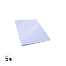 MAME 사다리 바인더 A4 7cm, 투명, 5개