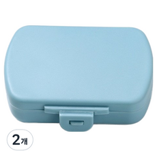 Medi Medi 居家藥盒 藍色 9 x 7 x 2.5 cm 40g, 2個