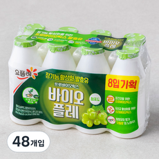 요플레 바이오플레 청포도, 130ml, 8개입, 6개