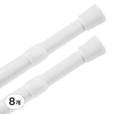코멧 22mm 스프링식 압축봉 4호 70~120cm, 화이트