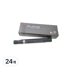 알파색채 디자인마카낱색 G127 LeafGreen, 1색, 24개