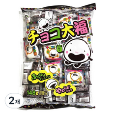 炭焙道巧克力口味棉花糖 大福, 2個, 140g