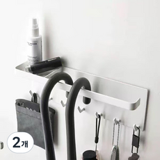 비바 베이직 마그네틱 멀티 우산 꽂이, 2개, 화이트